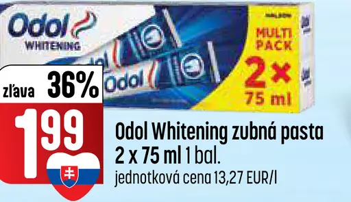 Odol Whitening zubná pasta
