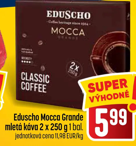 Eduscho Mocca Grande pražená mletá káva