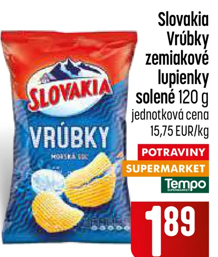 Slovakia Vrúbky zemiakové solené