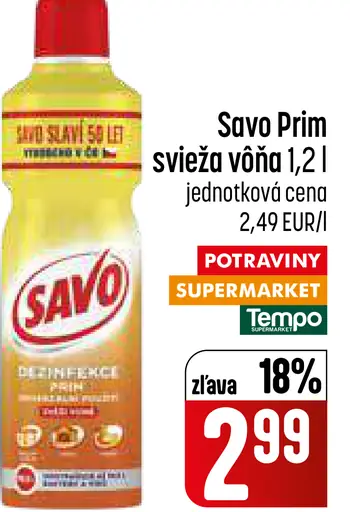 Savo Prim Svieža vôňa