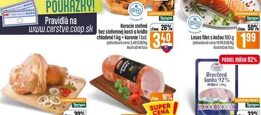Losos fileta s kožou