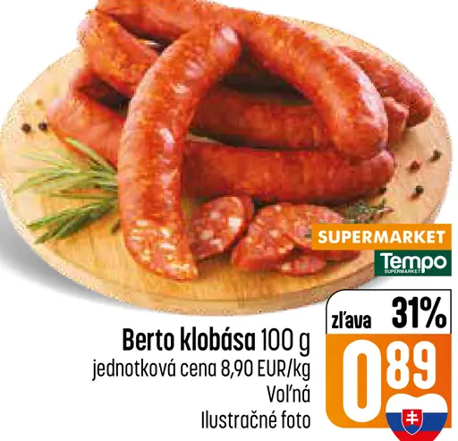 Berto klobása