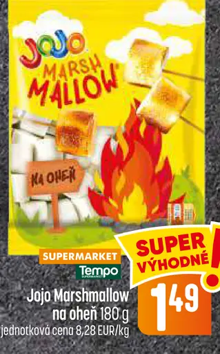 Jojo Marshmallow na oheň