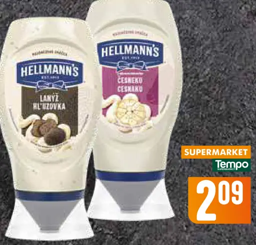 Hellmann's omáčka – lanýžová a cesnaková