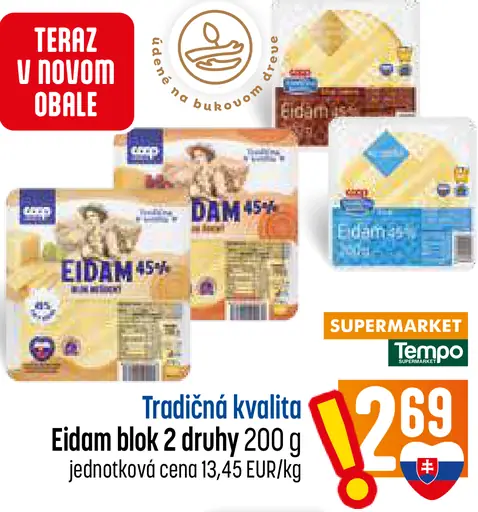 Eidam blok 2 druhy