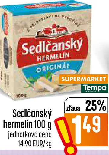 Sedlčanský Hermelín originál