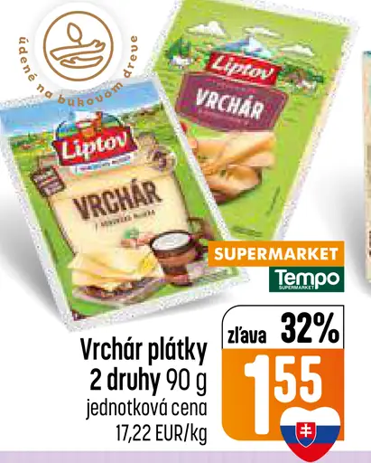 Vrchár plátky, 2 druhy
