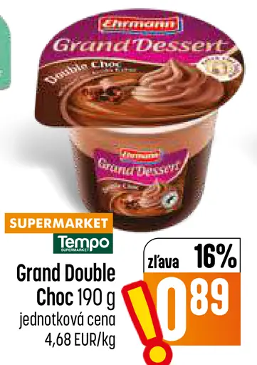 Grand Double Choc dezert