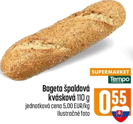 Bageta špaldová