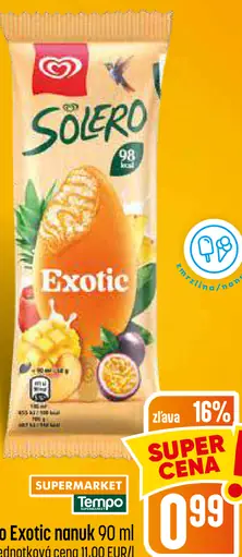 Solero nanuk Exotic