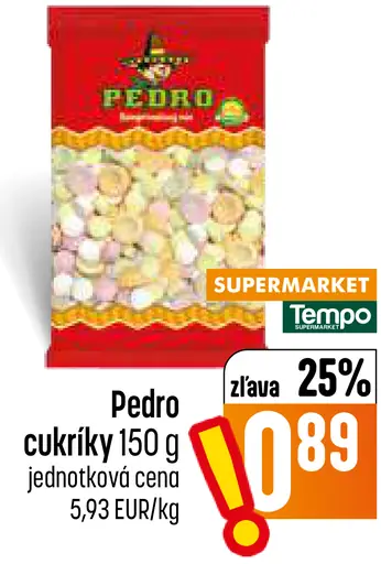 Pedro cukríky