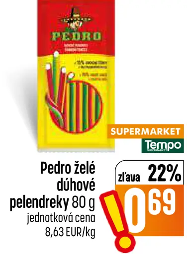 Pedro dúhové pendreky