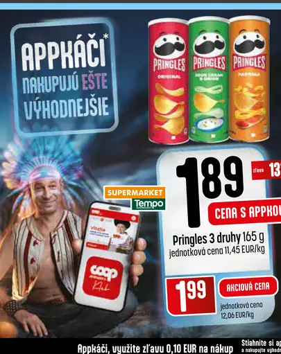Pringles, 3 druhy