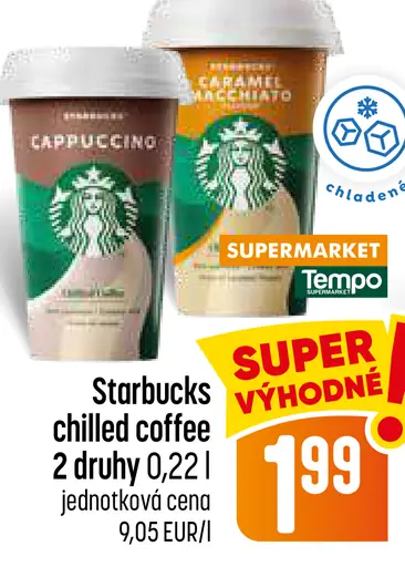 Starbucks chilled coffee 2 druhy