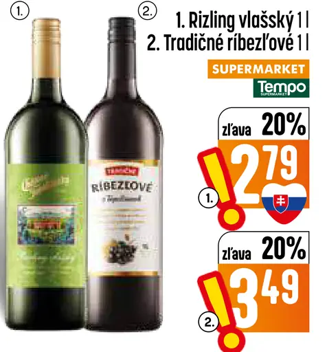 Rizling vlašský víno