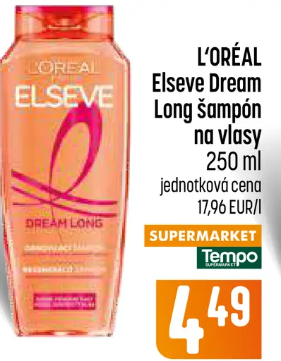 L´Oreal Elseve Dream Long šampón na vlasy