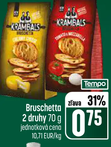 Bruschetta, 2 druhy