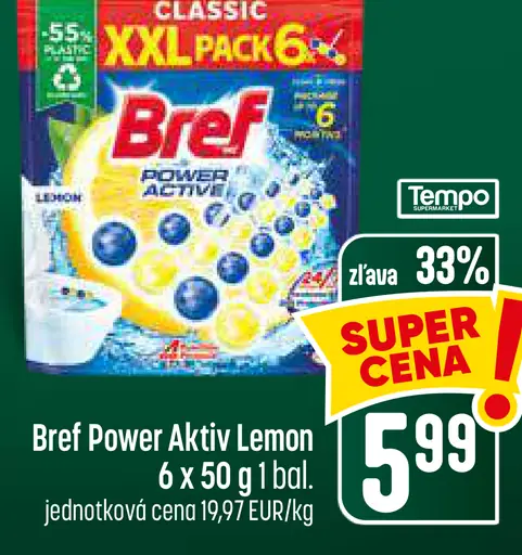 Bref Power Aktiv Lemon