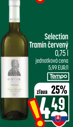 Selection Tramín červený
