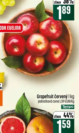 Grapefruit červený