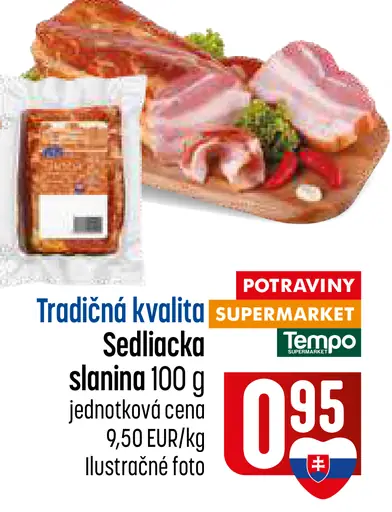Tradičná kvalita Sedliacka slanina