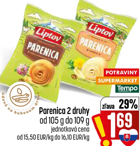 Liptov Parenica 2 druhy