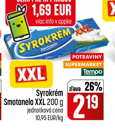 Smotanela XXL syrokrém