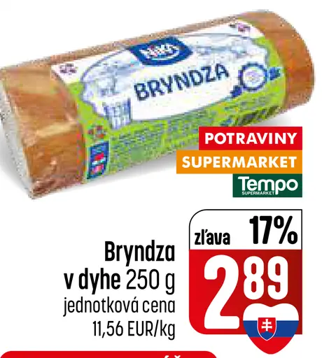 COOP bryndza v dyhe