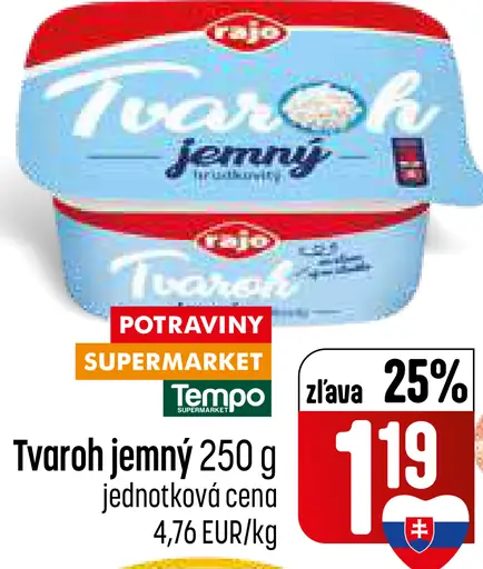 Rajo Tvaroh jemný
