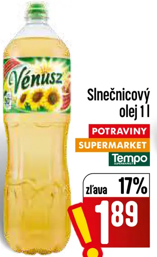 Vénusz Slnečnicový olej