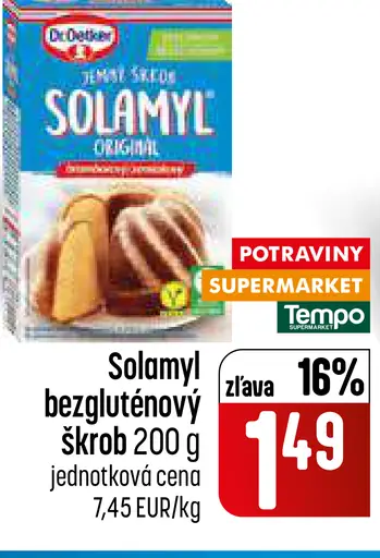 Dr. Oetker Solamyl bezgluténový škrob