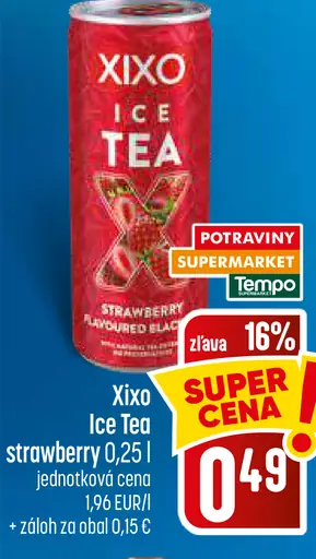 Xixo Ice Tea strawberry