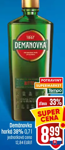 Demänovka horká