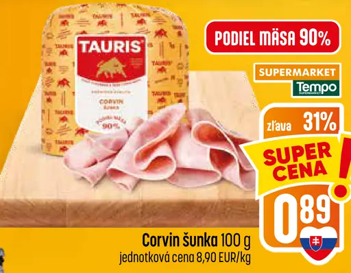 Tauris Corvin šunka