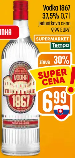 Vodka 1867 37,5 %