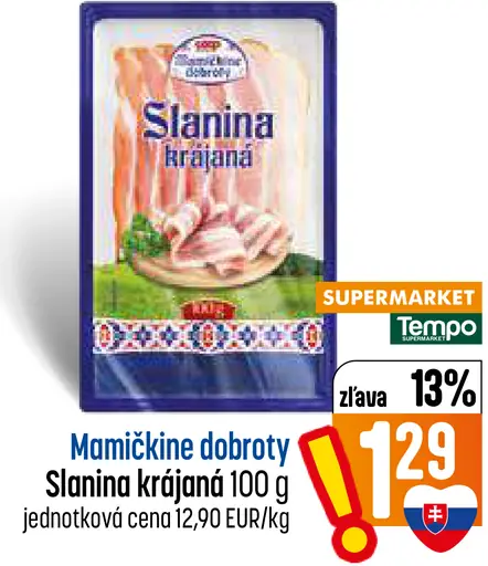Slanina krájaná