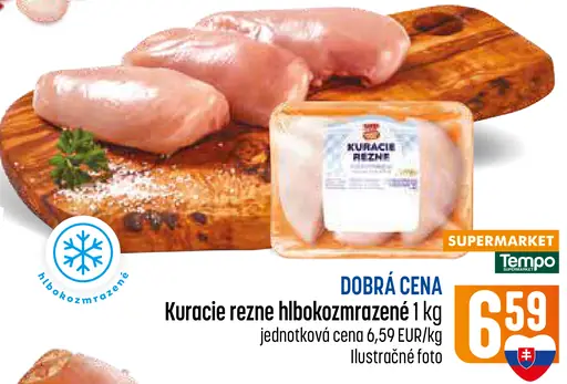 Kuracie rezne hlbokozmrazené