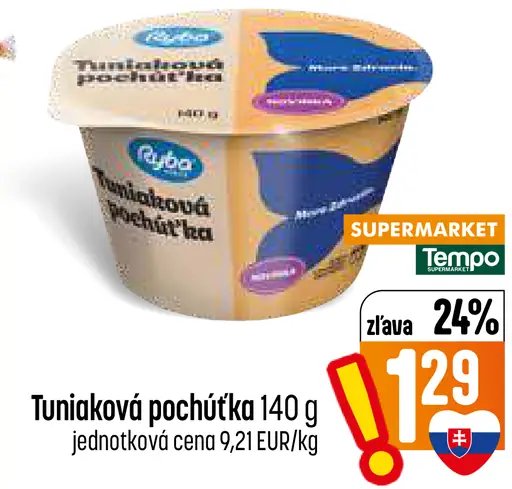 Ryba Tuniaková pochúťka