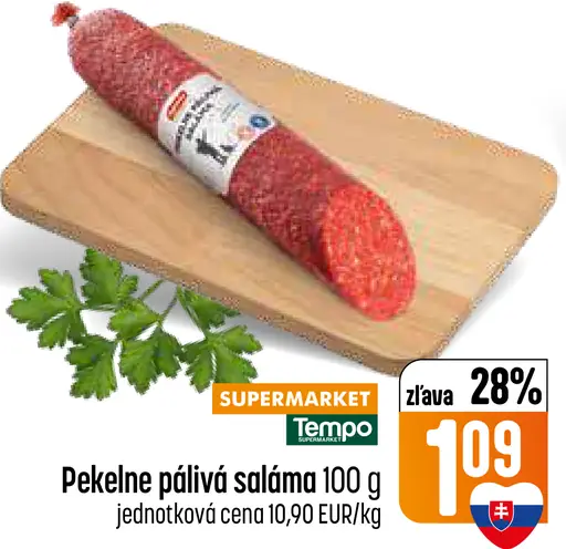 Pekelne pálivá saláma