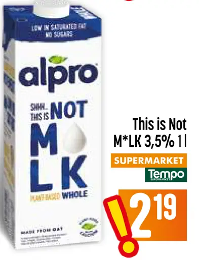 Alpro This is Not M*LK 3,5 %