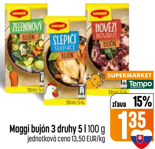 Maggi zeleninový bujón