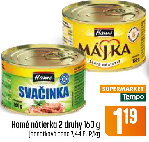 Hamé Svačinka jemná nátierka