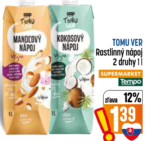 TOMU VER Mandľový nápoj
