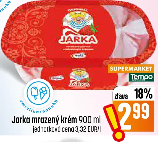 Jarka mrazený krém