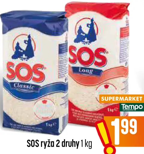 SOS ryža Classic