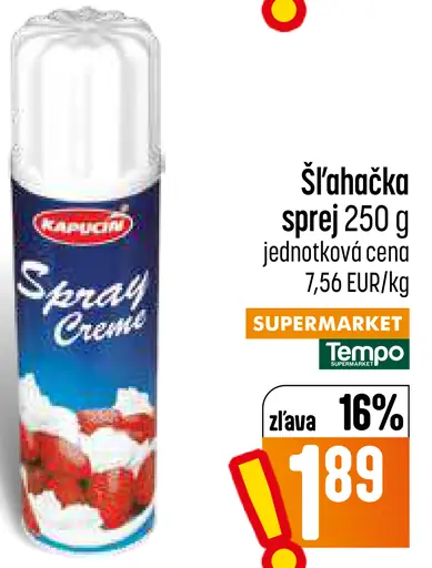 Šľahačka v spreji