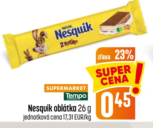 Nesquik oblátka