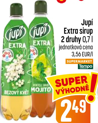 Jupí Extra sirup