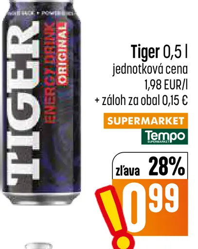 Tiger Energetický nápoj