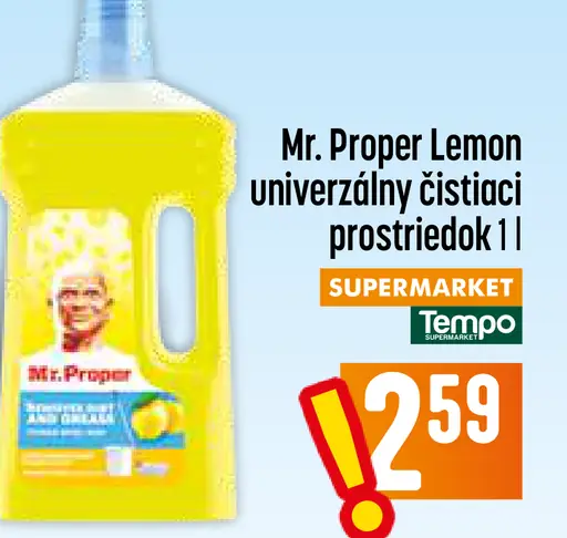 Mr. Proper Lemon univerzálny čistiaci prostriedok
